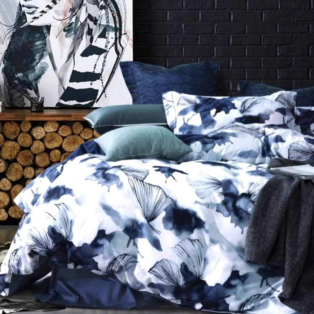 NEW MILDLY 500 THREAD COUNT HIGH QUALITY COTTON DUVET SET SIZE FULL